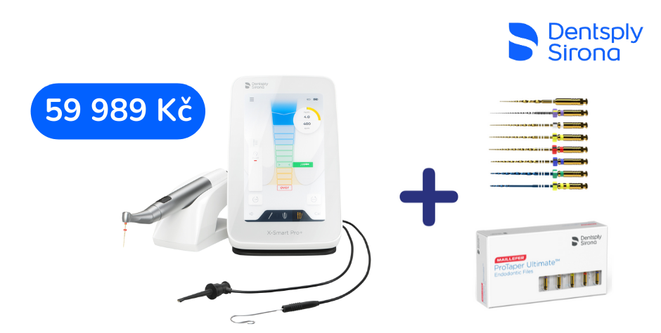 Endomotor X-Smart Pro/Pro+ v akci s endo nástroji