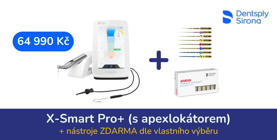 Endomotor X-Smart Pro/Pro+ v akci s endo nástroji