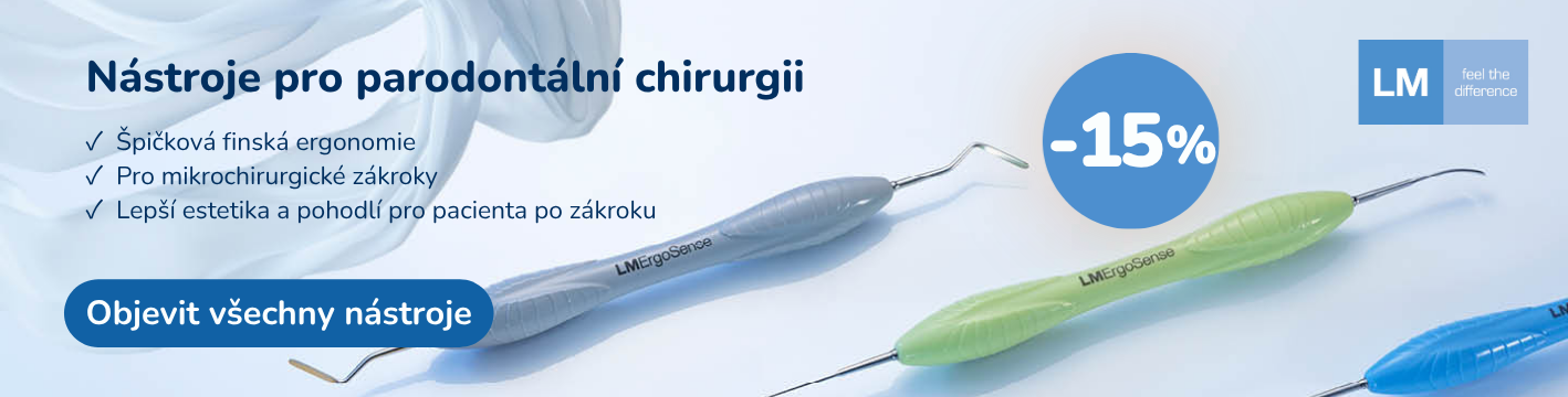 LM nástroje pro parodontální chrirugii