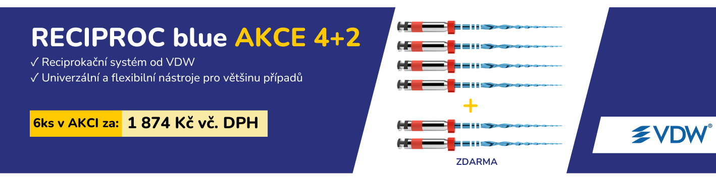 RECIPROC blue 4+2