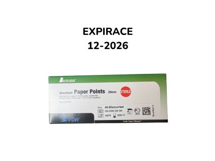 Papírové čepy 45 80 sada