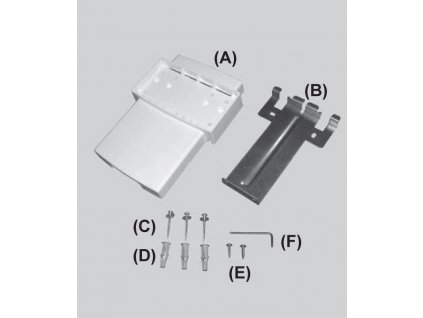 Duomix wall mount kit