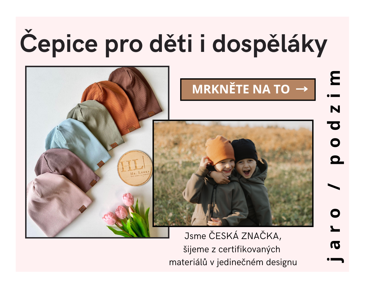 Čepice pro děti i dospěláky