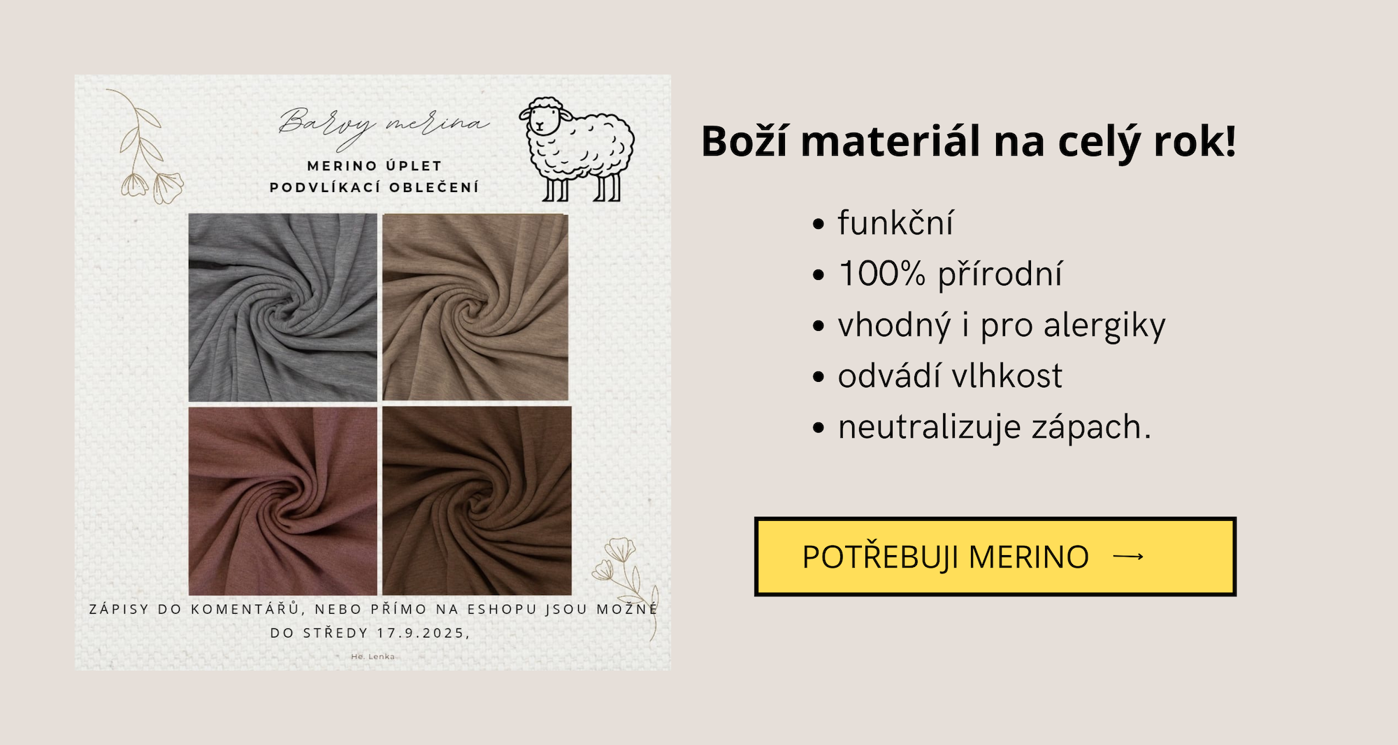 MERINO VÝBAVA