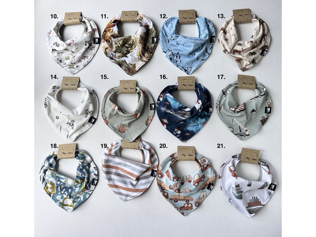 Slintáčky 10-21 RŮZNÉ BARVY