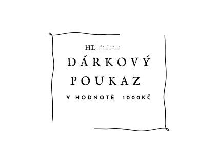 Dárkový poukaz 1000,-