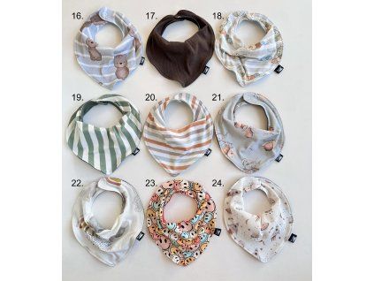 Slintáčky 16-24 RŮZNÉ BARVY