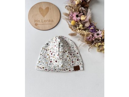 Čepice pro hlavičku 40-45cm DROBNÉ KVÍTÍ