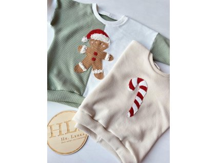 Mikina s aplikací vel. 92 Vánoční aplikace