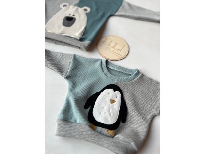 Mikina s aplikací vel. 62 TUČŇÁK