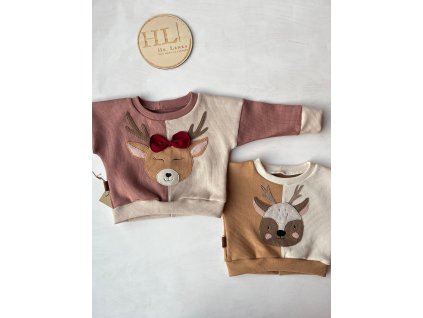 Mikina s aplikací vel. 68 JELÍNEK S MAŠLÍ