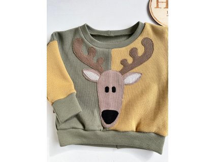 Mikina s aplikací vel. 68 SOBÍK