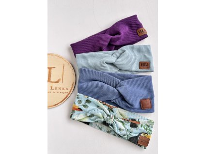 Čelenky s křížením 40-45cm JEDNOBAREVNÉ