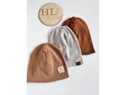 Čepice pro obvod hlavy 46-47 cm JEDNOBAREVNÉ