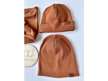 Čepice / nákrčník ŽEBRO KOŇAK