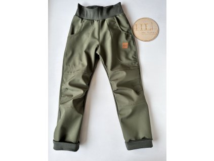 Softshellové kalhoty KHAKI