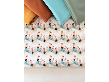 SOFT bunda / kalhoty / kombinéza LIŠKY