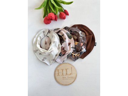 SET 4ks Slintáčků HNĚDÁ