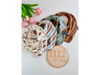 SET 4ks Slintáčků KARAMEL