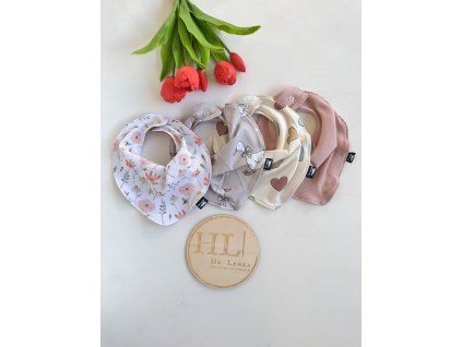 SET 4ks Slintáčků PUDROVÁ