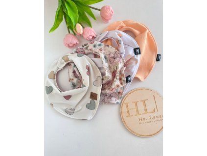 SET 4ks Slintáčků PUDROVÁ