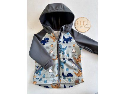 Softshellová bunda LEGO DINO/ANTRACIT