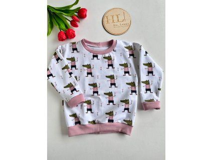 Mikina velikost 98 KROKODÝL