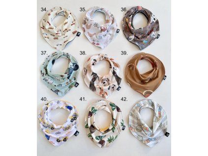 Slintáčky 34-42 RŮZNÉ BARVY