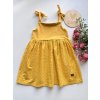 Lacláčové šaty vel. 116 ŽLUTÉ