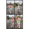 Softshellové kalhoty vel. 98 ANTRACIT/ZELENÁ