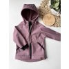 Softshellová bunda vel. 92/98 MAUVE