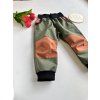 LETNÍ Softshellové kalhoty KHAKI/PERNÍK