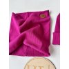 Čepice / nákrčník ŽEBRO FUCHSIE