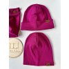 Čepice / nákrčník ŽEBRO FUCHSIE