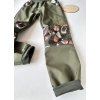 Softshellové kalhoty vel. 134 KHAKI/ZVÍŘÁTKA