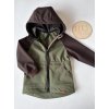 Softshellová bunda TM. HNĚDÁ/KHAKI