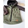 Softshellová bunda TM. HNĚDÁ/KHAKI