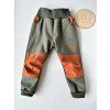Softshellové kalhoty KHAKI/ KARAMEL