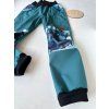 Softshellové kalhoty vel. 128 PETROLEJ/VLCI