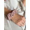 Scrunchie gumička MAUVE