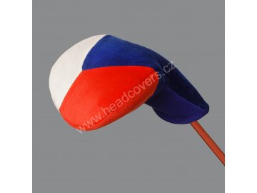 Headcover (golf club cover) Czech flag