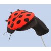 Headcover (golf club cover) Ladybird