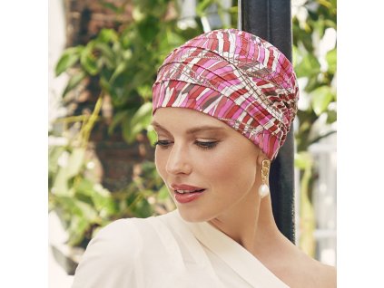 Turban Christine Yoga, vzor Indian Summer
