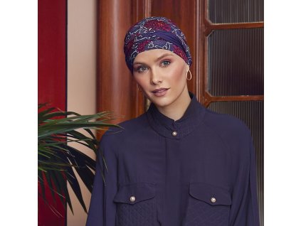 Turban Christine Shakti, vzor Artistic Autumn