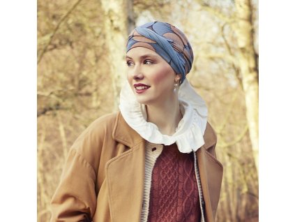 Turban Christine Shakti, vzor Autumn Illusions
