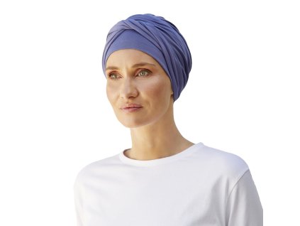 Turban Christine Shakti, vzor Light Lilac