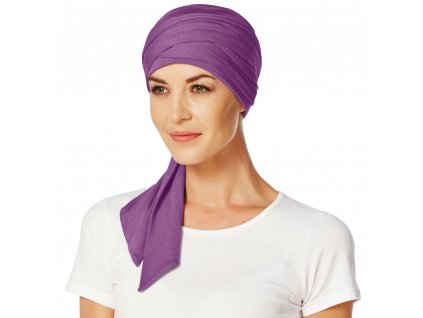 Šátek Christine Mantra, vzor Purple
