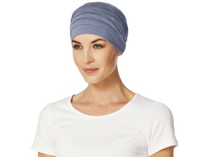 Turban Christine Yoga, vzor Light Lilac