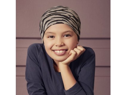 Čepice Petite Tiger, vzor Zebra