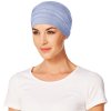 Turban Christine Yoga, vzor Light blue melange